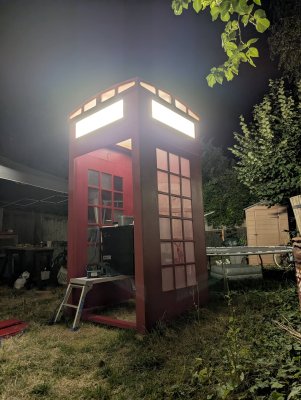 Night phone box